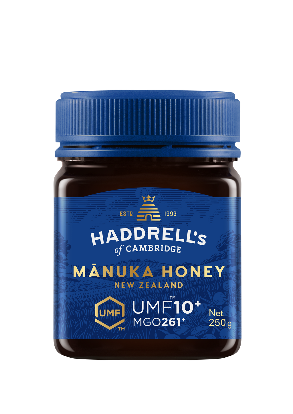 Haddrell’s of Cambridge +25 UMF™ Manuka Honey – New Zealand