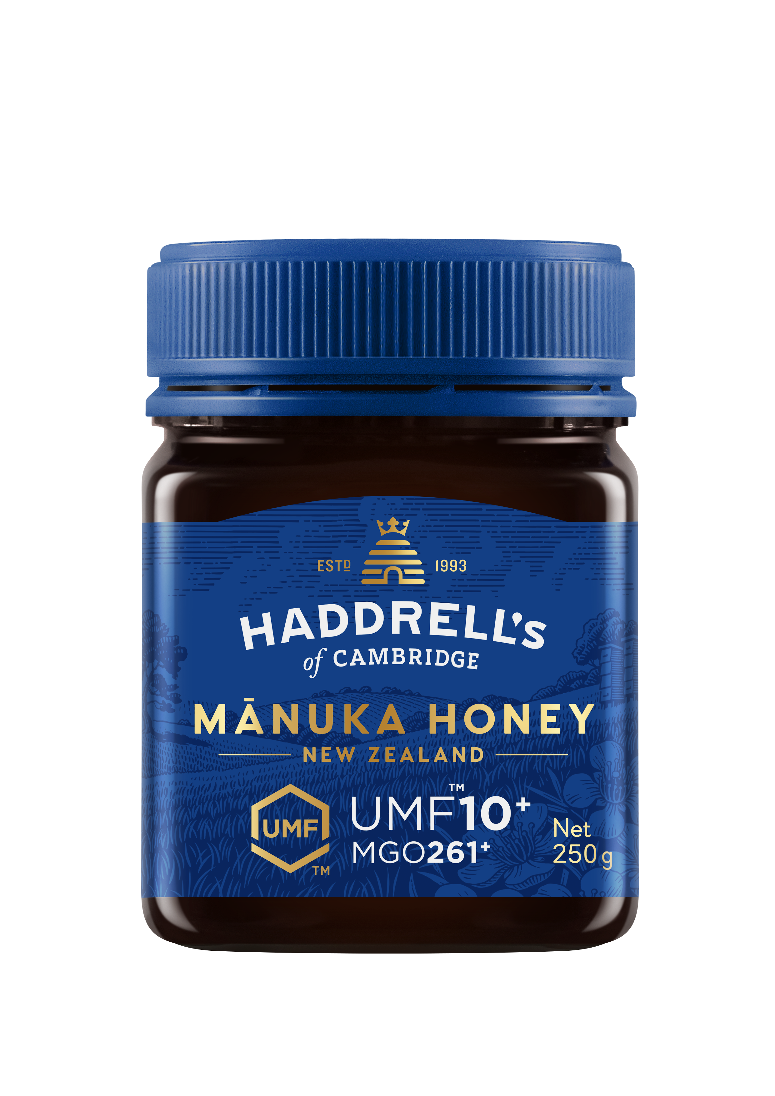 Haddrell’s of Cambridge +25 UMF™ Manuka Honey – New Zealand