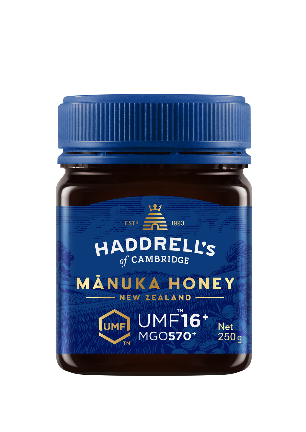 Haddrell’s of Cambridge +25 UMF™ Manuka Honey – New Zealand