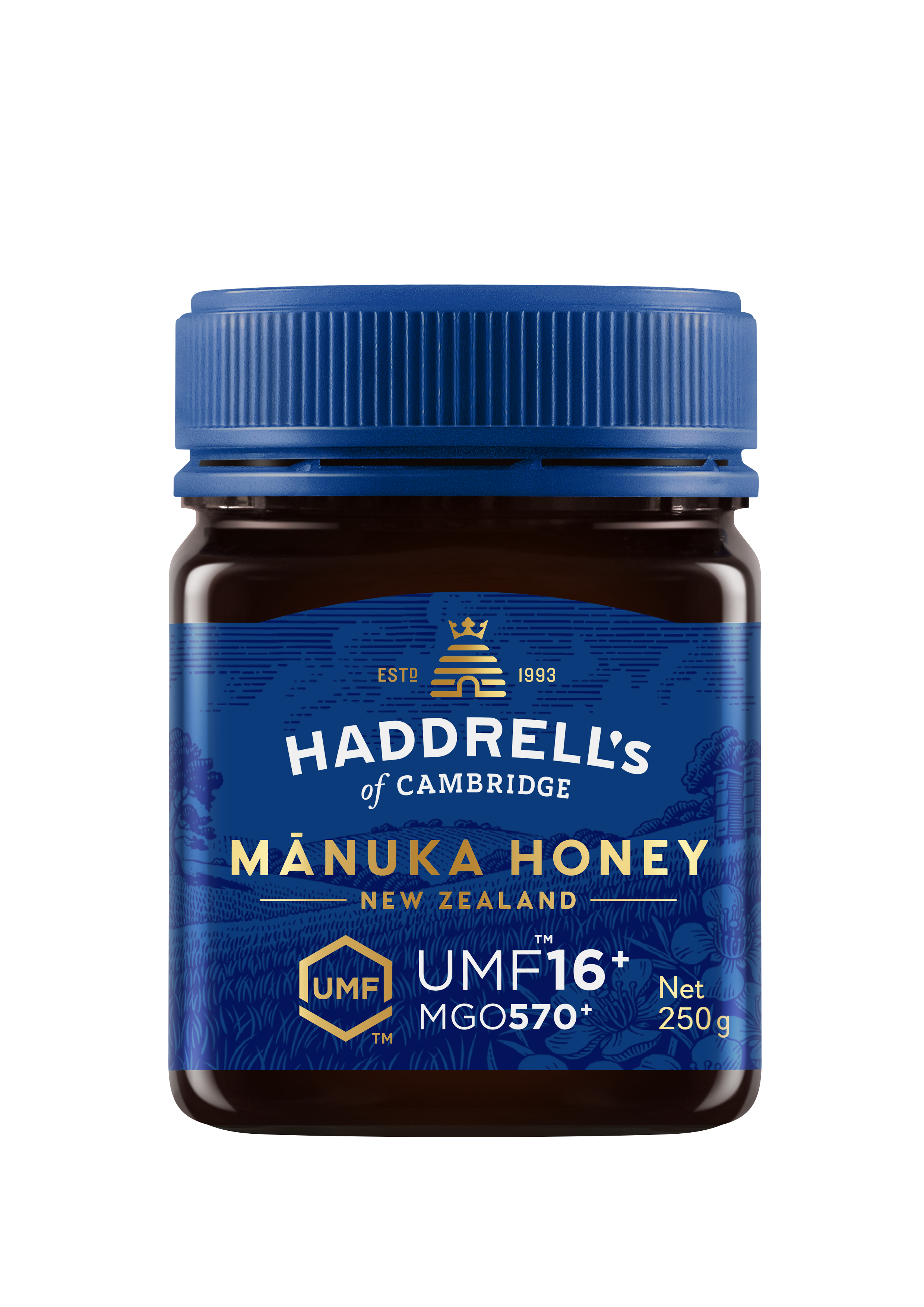 Haddrell’s of Cambridge +25 UMF™ Manuka Honey – New Zealand