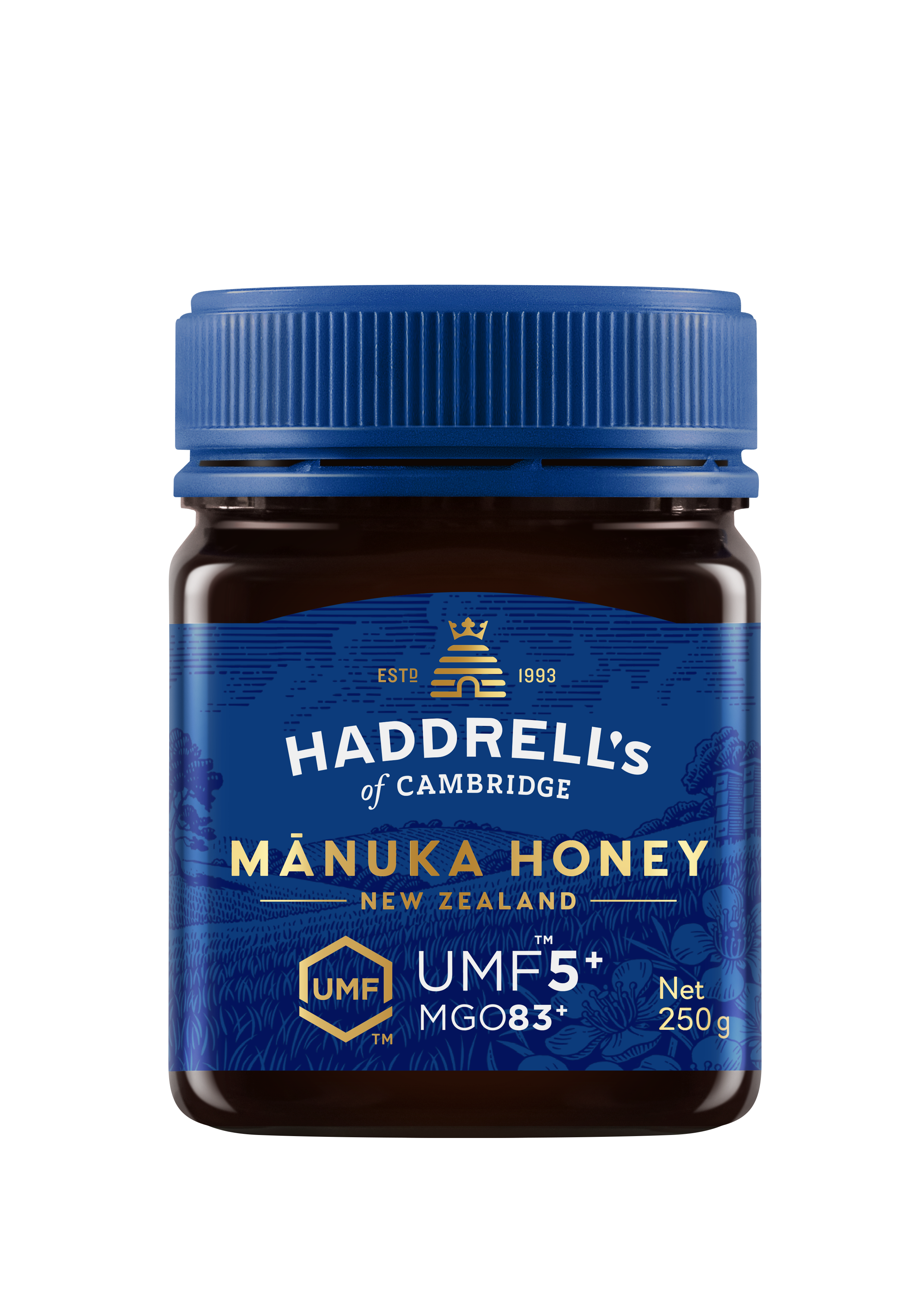 Haddrell’s of Cambridge +25 UMF™ Manuka Honey – New Zealand